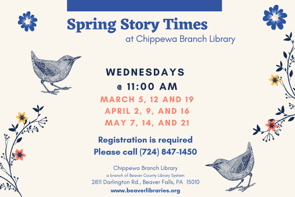 Story Times @ Chippewa Library