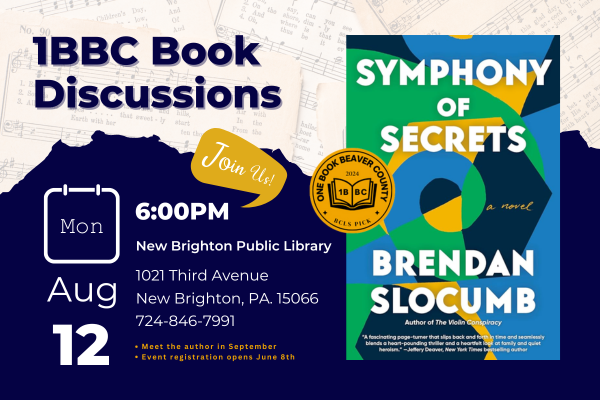Symphony of Secrets Book Discussion at New Brighton