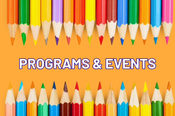 Programs and Events Banner