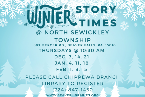 Story Times @ North Sewickley Township Story Times @ North Sewickley Township