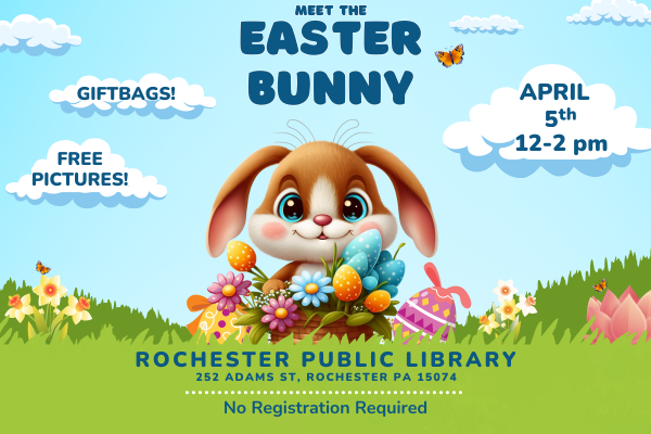 Image advertising the Meet the Easter Bunny program