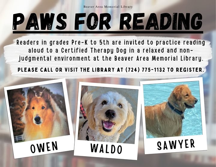 Paws for Reading