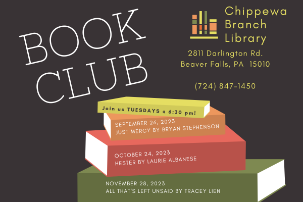 Fall Book Club Fall Book Club