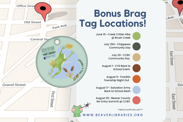 Bonus Brag Tag Locations