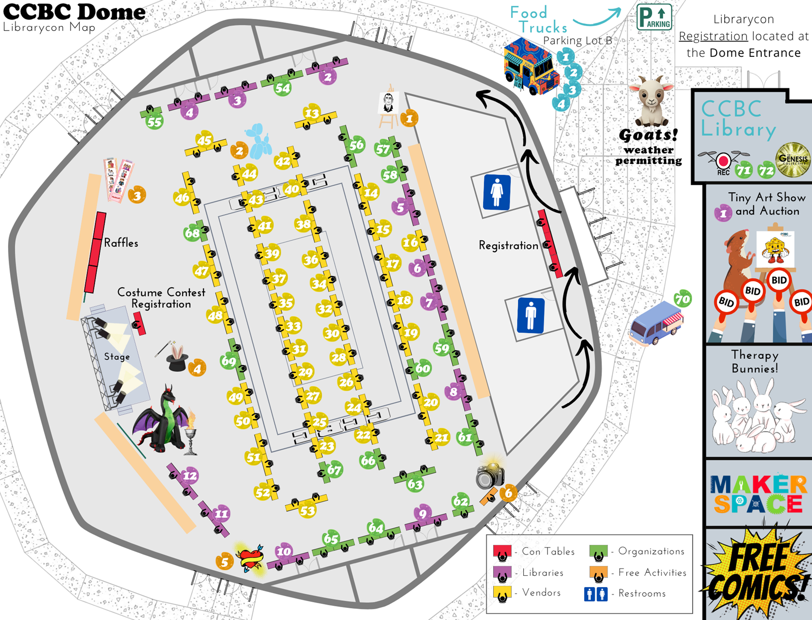 Librarycon Map