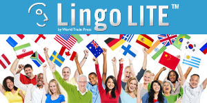 Logo for Lingo LITE by World Trade Press database