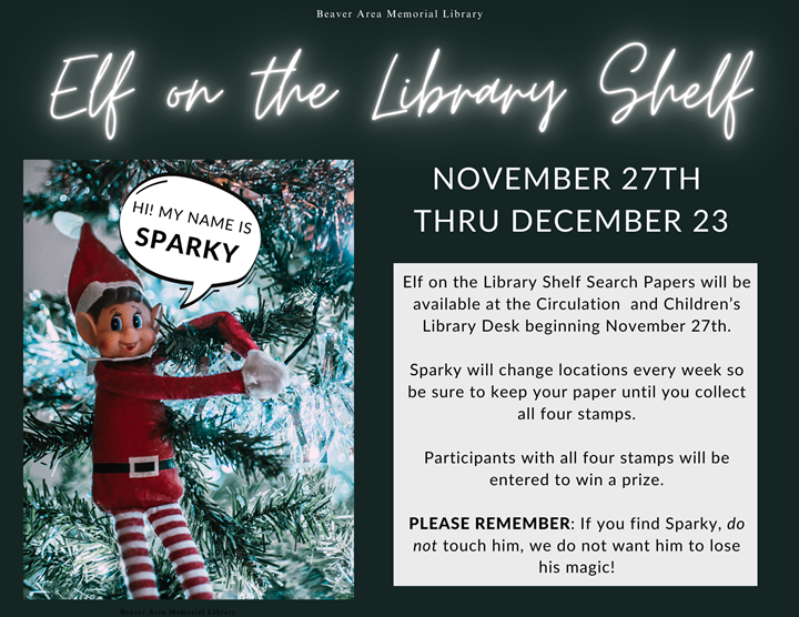 Elf on the Library Shelf
