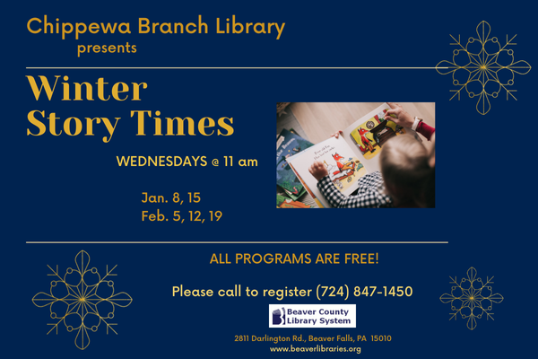 Fall Story Times @ Chippewa Library