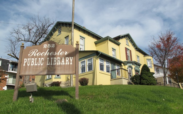 Exterior Rochester Public Library