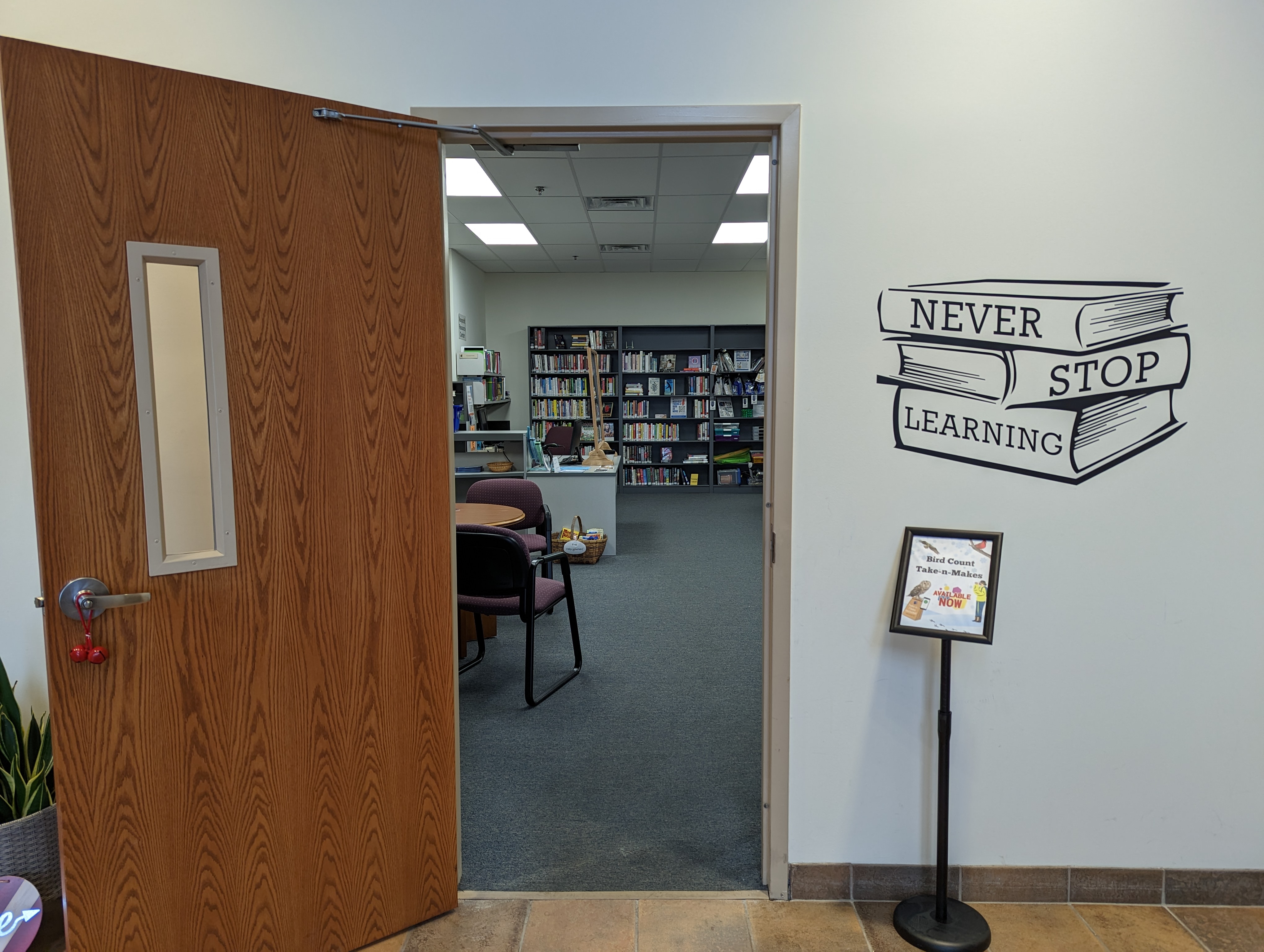 Center library exterior